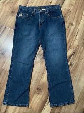 Cinch Western Denim Cowboy Jeans Men's 34x30 Blue Workwear